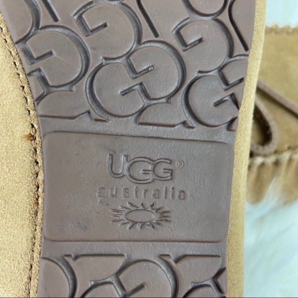 UGG LOAFERS FLATS SLIPON FUR SIZE 5 WOMAN - Picture 6 of 7